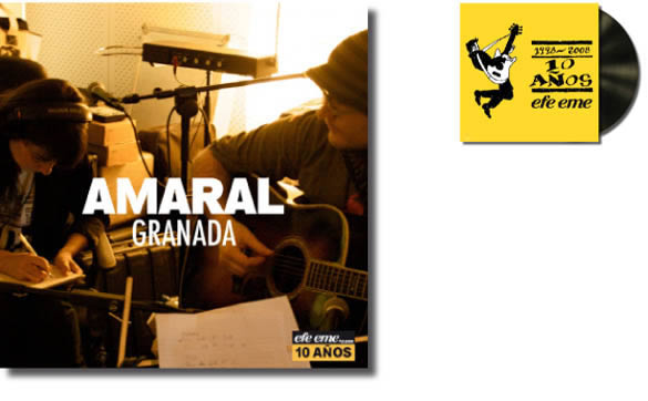 Descárgate el último disco del décimo aniversario de EFE EME: Granada, de Amaral